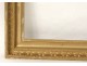 Cadre bois stuqué doré palmettes Ier Empire antique french frame XIXème