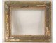 Cadre bois stuqué doré palmettes Ier Empire antique french frame XIXème