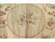 Fan gouache scene silk flowers gardening Women Executive fan XVIII