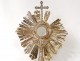 Monstrance monstrance silver gilt cherubs Minerva Favier lamb nineteenth