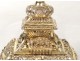 Monstrance monstrance silver gilt cherubs Minerva Favier lamb nineteenth