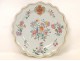 Armorial porcelain dish of the East India Company, Famille Rose, 18th