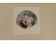 Watercolor couple man kneeling portrait caps nineteenth century