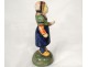 Quimper faience character PB woman hand twentieth century