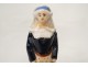 Quimper faience character PB Breton woman twentieth century