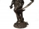 Warrior bronze sculpture GAULS allegory nineteenth century blacksmith work