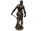 Warrior bronze sculpture GAULS allegory nineteenth century blacksmith work