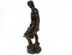 Warrior bronze sculpture GAULS allegory nineteenth century blacksmith work