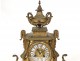 Louis XVI gilt bronze clock cut rock nineteenth century Napoleon III