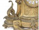 Louis XVI gilt bronze clock cut rock nineteenth century Napoleon III