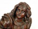 Sculpture of St. Cecilia in walnut, 16th century