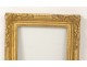 giltwood frame carved regency era flower decoration