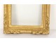 giltwood frame carved regency era flower decoration