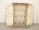 Moroccan wrought iron grille painted wood window Maghreb Morocco Atlas Deco XXth