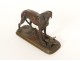 Bronze hound signed Pautrot XIXth