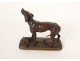 Bronze hound signed Pautrot XIXth