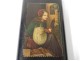 Transmission case grimy wood working Russian woman XIXth