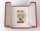 Wristwatch Cartier Pasha solid gold 18 carat automatic Swiss cabinet