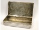 Sterling silver box, Victoria Queen, The Netherlands, 19th