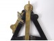 Octant marine navigation blackened wood gilded brass measurement eighteenth century