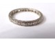 White gold wedding ring 18K gold eagle head small diamonds ring XXth