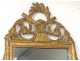 ice mirror Louis XVI carved gilt wheat flower spikes eighteenth century