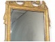 ice mirror Louis XVI carved gilt wheat flower spikes eighteenth century