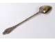 Spoon Ravinet silversmith sterling silver jam Enfert D&#39;Art Nouveau 19th