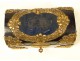 Box jewelry box Louis XIV ebony and polished brass, 18th