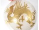 oil lamp crystal ball St. Louis gilt dragons nineteenth century
