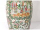 Chinese porcelain vase Canton phoenix characters butterflies nineteenth century