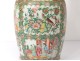 Chinese porcelain vase Canton phoenix characters butterflies nineteenth century