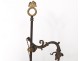 bronze Empire lamp foot eagle nineteenth century foliage crown