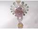 Wine glass glassware Murano Venice Italy gilt flowers nineteenth century