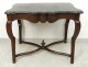 Regency console table oak carved gray marble eighteenth century