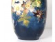 Impressionist ceramic earthenware vase Montigny sur Loing Schopin flower 19th