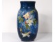 Impressionist ceramic earthenware vase Montigny sur Loing Schopin flower 19th