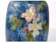 Impressionist ceramic earthenware vase Montigny sur Loing Schopin flower 19th