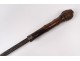 System sword cane bamboo was XIXth century