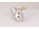 Small Creamer solid silver monograms Minerva Napoleon III Nineteenth 50gr