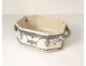 Planter Rafraîchissoir Rouen earthenware flower garlands foliage XVIII