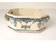 Planter Rafraîchissoir Rouen earthenware flower garlands foliage XVIII