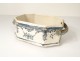 Planter Rafraîchissoir Rouen earthenware flower garlands foliage XVIII