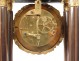 rosewood inlaid bronze columns pendulum clock Napoleon III nineteenth