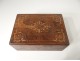 box casket Charles X rosewood inlaid satinwood nineteenth century