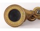 brass metal opera glasses golden Derepas Palais Royal Paris XIX