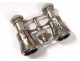 silver metal pearl opera glasses opera glasses twentieth century