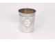 Timpani solid silver cup silver 58gr Minerva goldsmith Demare nineteenth