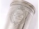 Timpani solid silver cup silver 58gr Minerva goldsmith Demare nineteenth