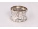 Sterling silver napkin ring 13gr Minerva nineteenth century silver foliage